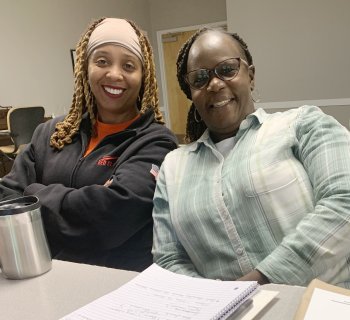 Rashina and Lorrie